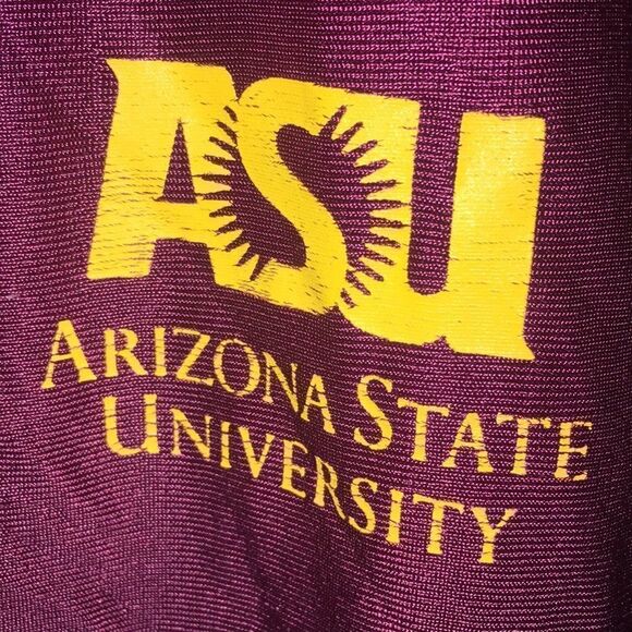 Vintage Arizona State ASU Red Sun Devils Basketball shooter warm up shirt Jersey - Picture 2 of 5